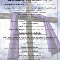 OLHC  Lenten Events